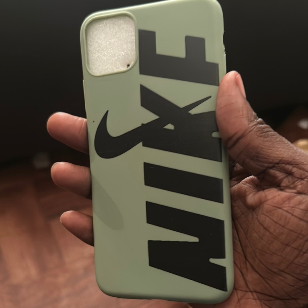 Nike Green and Black Protective Phone Case